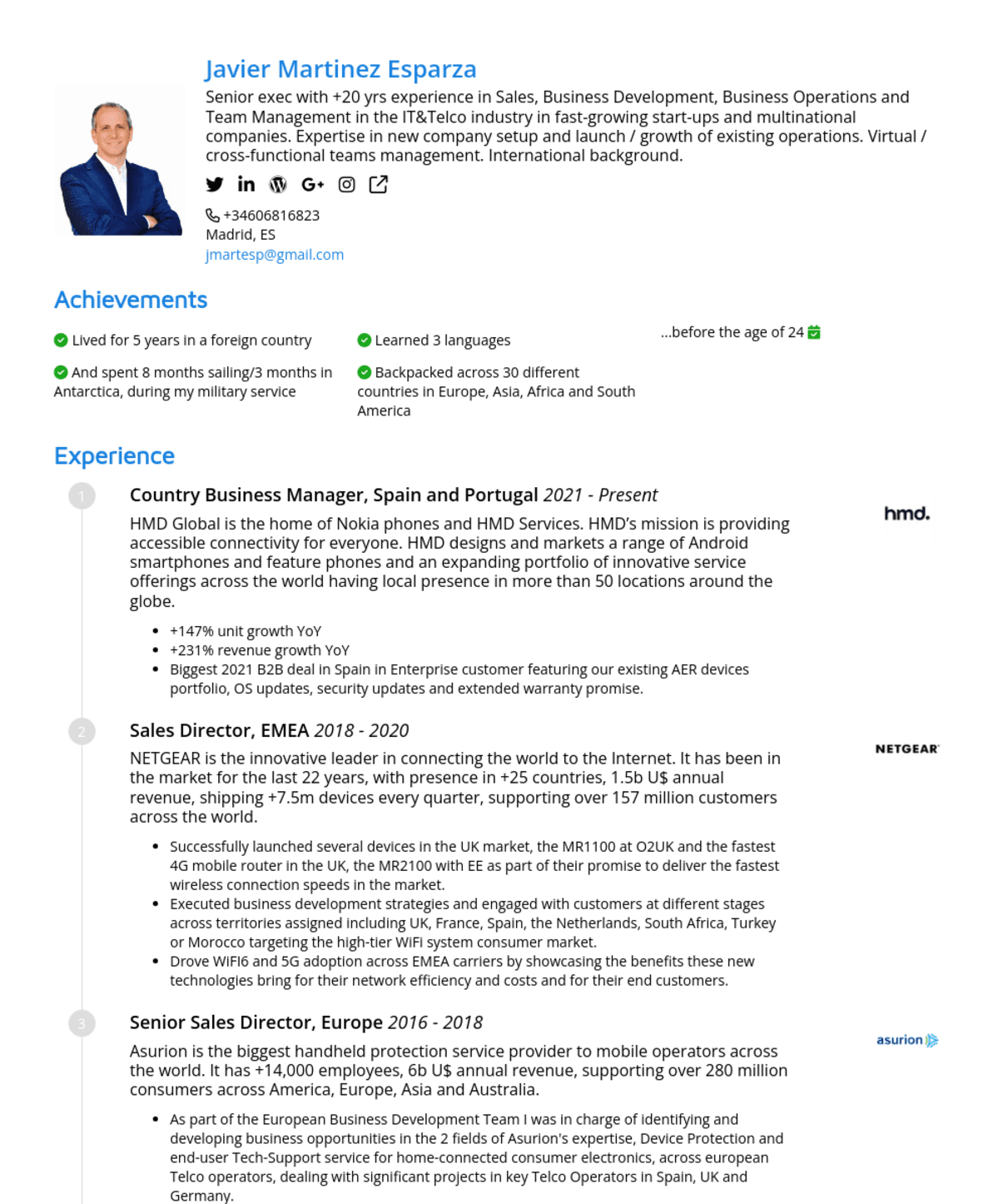 Resume Template 3